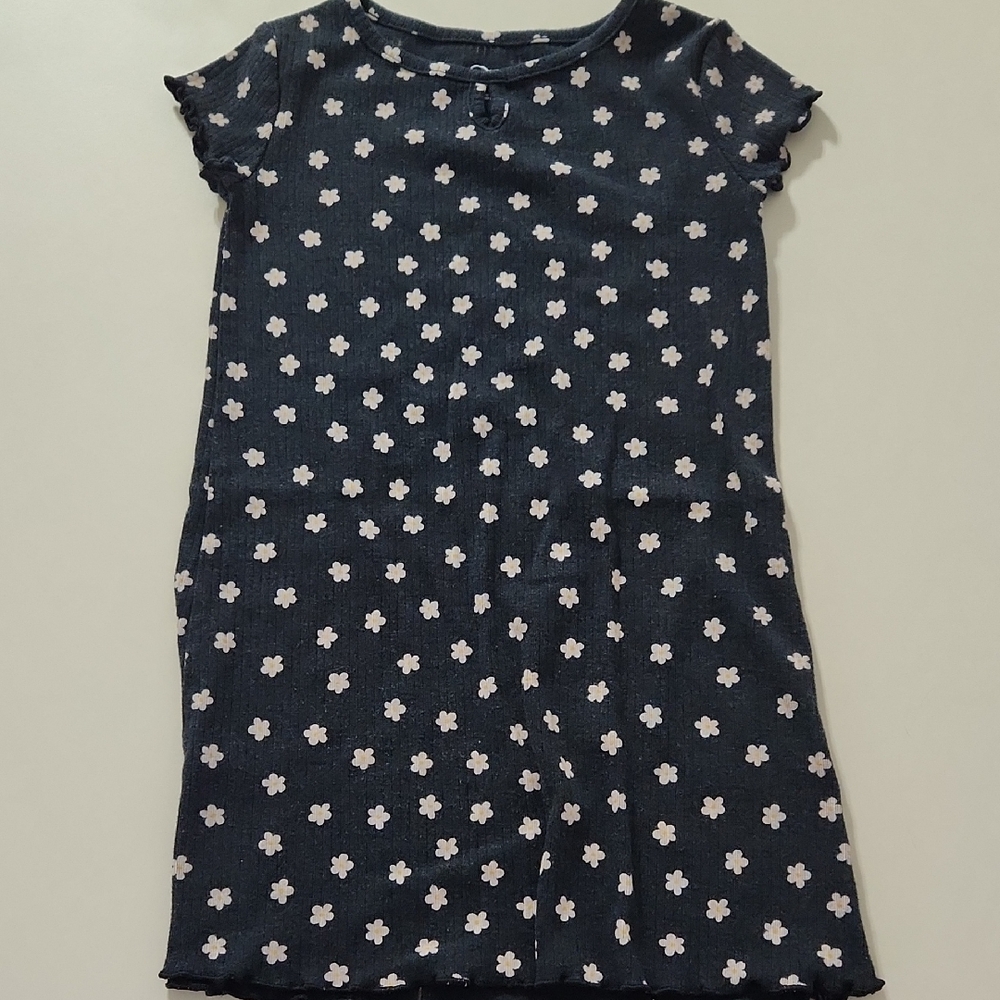 Floral Navy Kids Dress